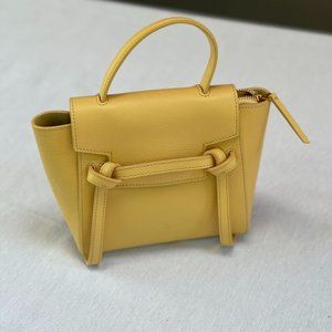 Celine Acacia pico belt bag in grained calfskin